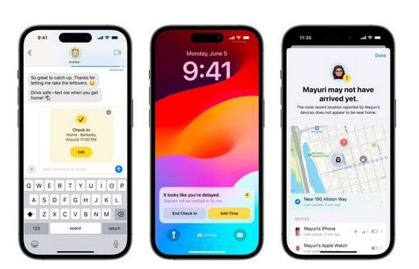青河苹果维修站分享如何在iPhone上使用平安确认功能 